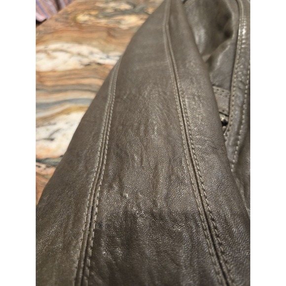 Marc New York Green Leather Jacket - Picture 7 of 15
